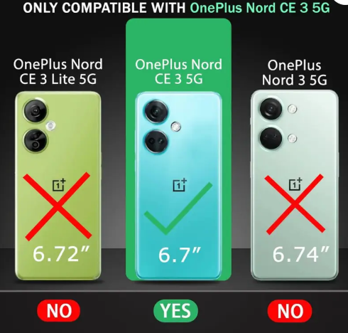 Cover Alive Back Cover for OnePlus Nord CE3 5G  (Blue, Shock Proof, Pack of: 1)