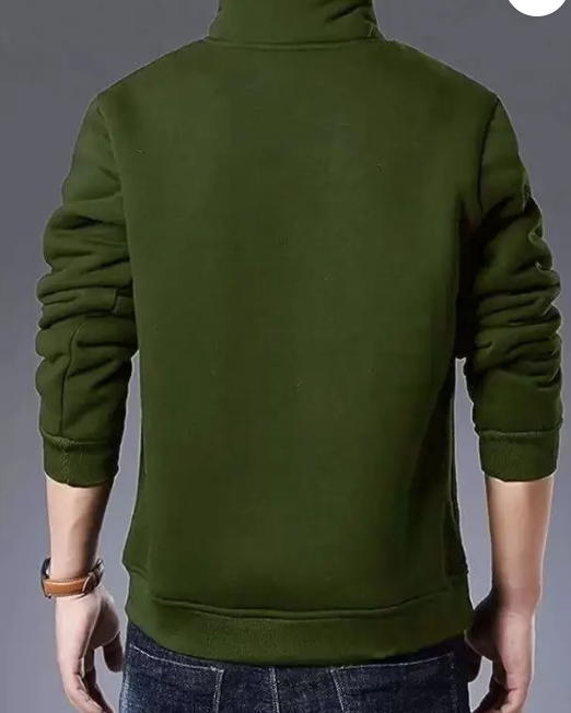 Men Full Sleeve Solid Sweatshirt Formal Type C