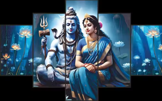Lord Shiv Ji Home Décor Wall hanging Painting