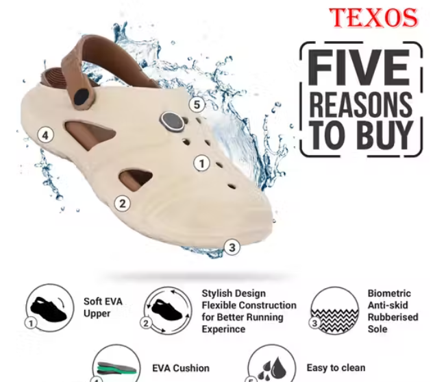 TEXOS New Classic Elevate Style with Modern Men’s Clogs