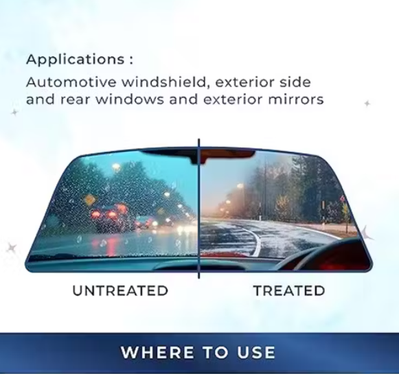 Anti Fog Spray & Rain Repellent Spray for Car Windshield Glass Water Repellent Defogger Spray Waterproof Prevent Fogging for Automotive Windows Mirrors Glasses, Dust Remover Glass Cleaner spray