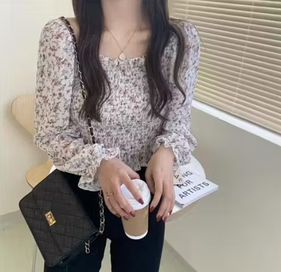 Floral Print New Trending Top