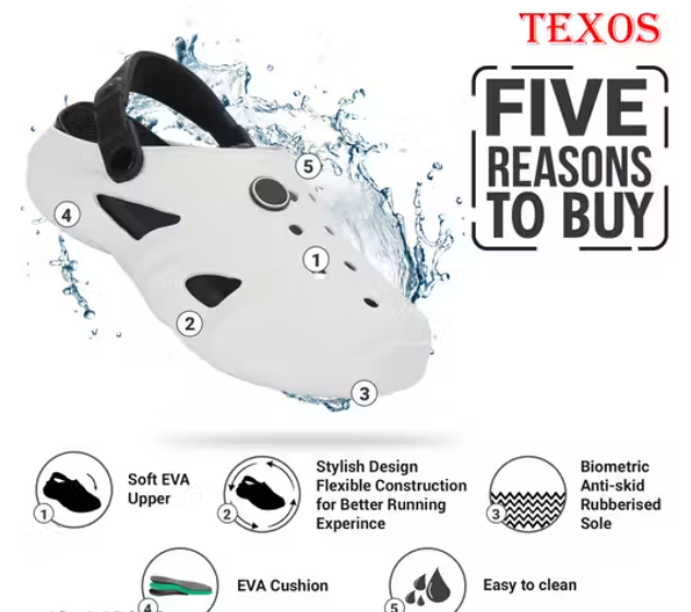 TEXOS New Classic Elevate Style with Modern Men’s Clogs