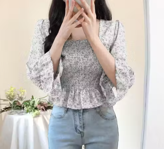 Floral Print New Trending Top