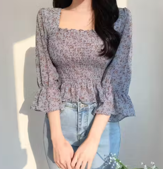 Floral Print New Trending Top