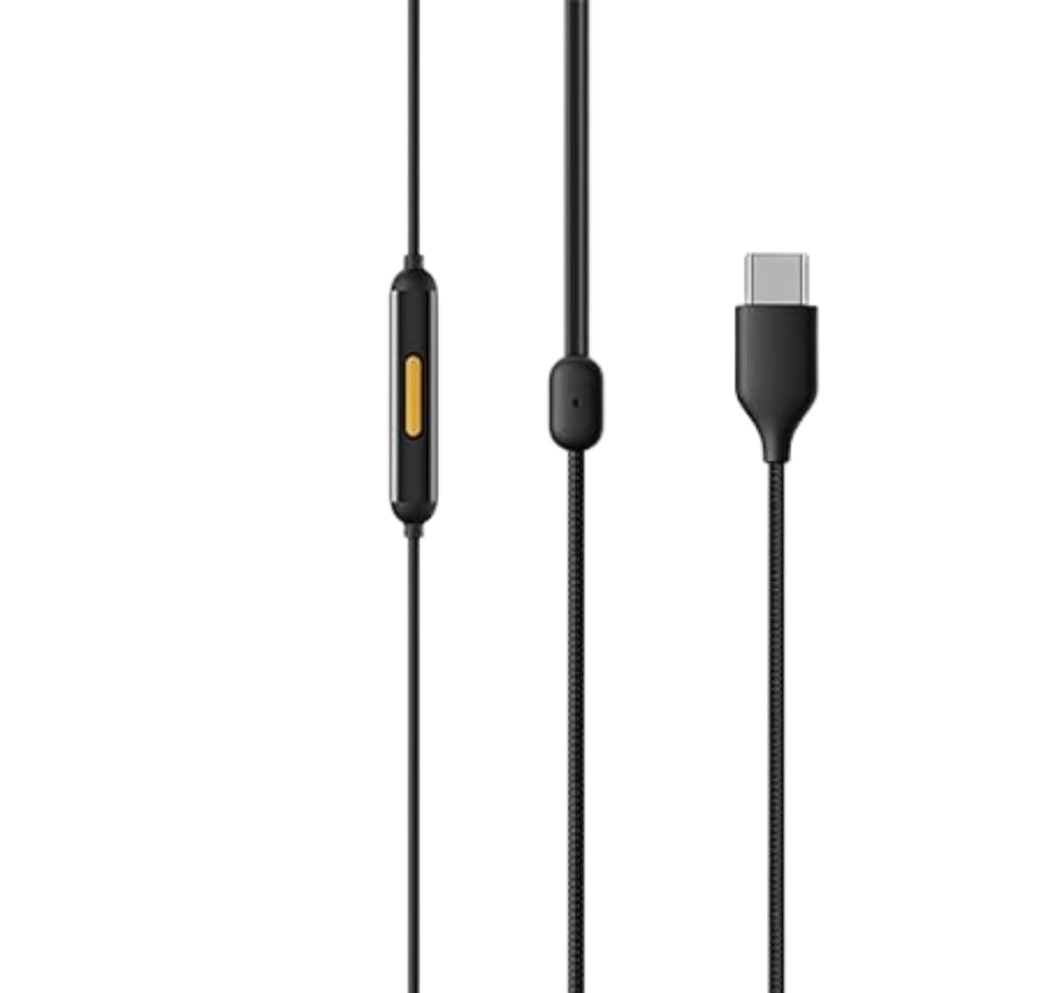Original for Realme Buds 3 Type-C Wired Earphones with Mic – USB-C Earbuds for Deep Bass, Clear Sound & Noise Isolation, Compatible with Android Phones