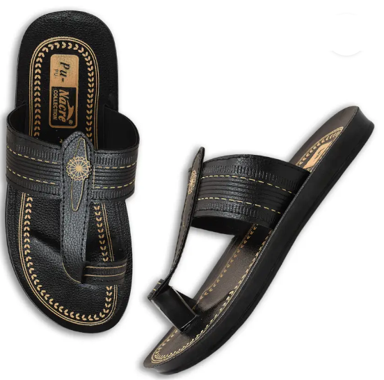 Black Sandals for Men