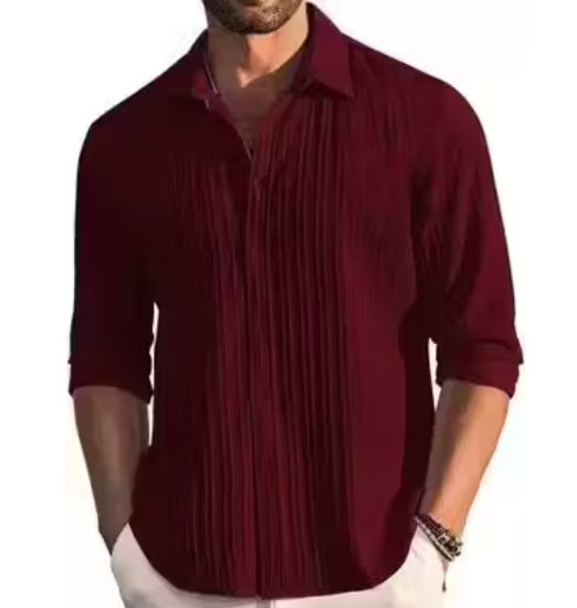 Shirt for men, Mens Textured shirt, popcorn shirt for men, popcorn shirt, Men's Regular Fit Popcorn Self Design Casual Shirt