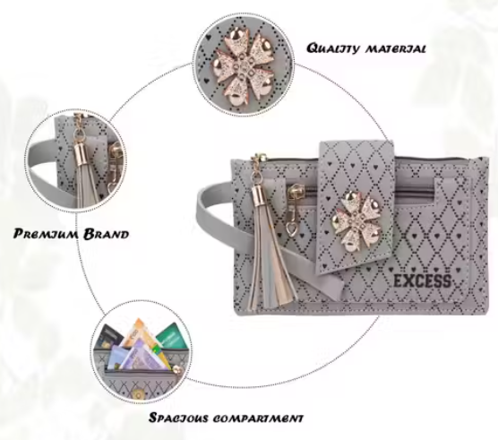 Trending Printed Stylish Fashionable Purse for women