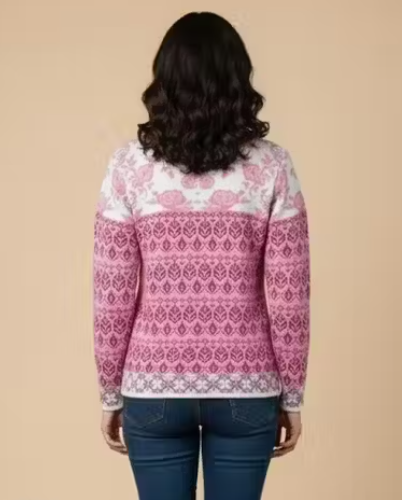 Beautiful sweater with unique design