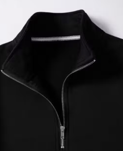 Super Soft Sweatshirt half zipper for men