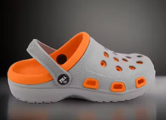 KRECX-1 GREY-ORG Clogs Men