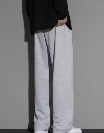 Sheown Mens Baggy Lower/ Trouser–Loose Fit Polycotton with Elastic Waistband & Pockets