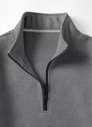 Super Soft Sweatshirt half zipper for men