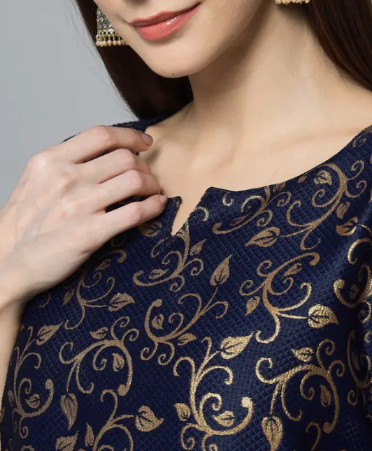 Women Cotton Silk Kurta Pant Set