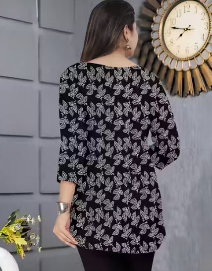 Short Kurti for women and girls Same as shown in the picture (Pack of 2)