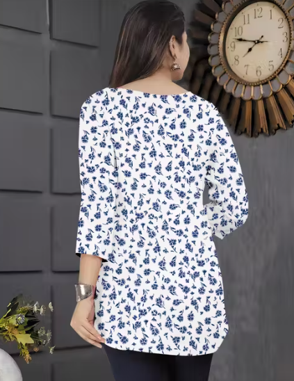 Short Kurti for women and girls Same as shown in the picture (Pack of 2)