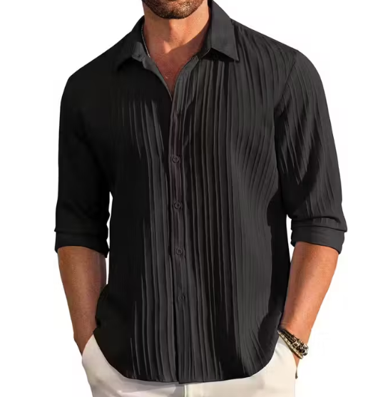 Shirt for men, Mens Textured shirt, popcorn shirt for men, popcorn shirt, Men's Regular Fit Popcorn Self Design Casual Shirt