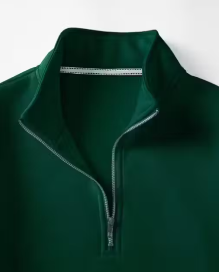 Super Soft Sweatshirt half zipper for men