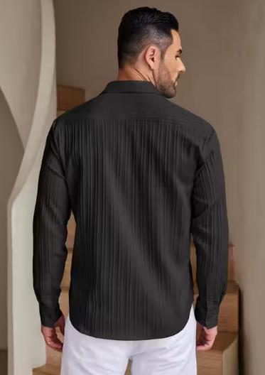 Shirt for men, Mens Textured shirt, popcorn shirt for men, popcorn shirt, Men's Regular Fit Popcorn Self Design Casual Shirt