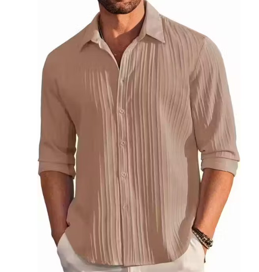 Shirt for men, Mens Textured shirt, popcorn shirt for men, popcorn shirt, Men's Regular Fit Popcorn Self Design Casual Shirt