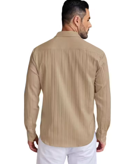 Shirt for men, Mens Textured shirt, popcorn shirt for men, popcorn shirt, Men's Regular Fit Popcorn Self Design Casual Shirt