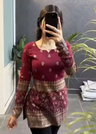 Printed Shot Kurti for girls & Women