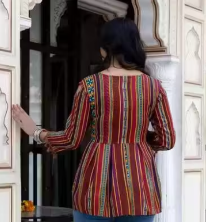 STYLISH PRINTED TOPS WEAR WOMEN & GIRL