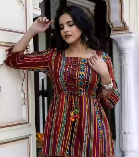 STYLISH PRINTED TOPS WEAR WOMEN & GIRL