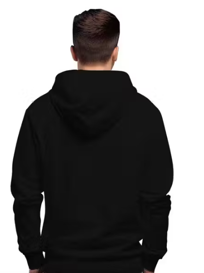 Super Soft Men's Hoodie Black