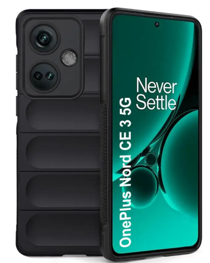 Cover Alive Back Cover for OnePlus Nord CE3 5G  (Black, Camera Bump Protector, Pack of: 1)