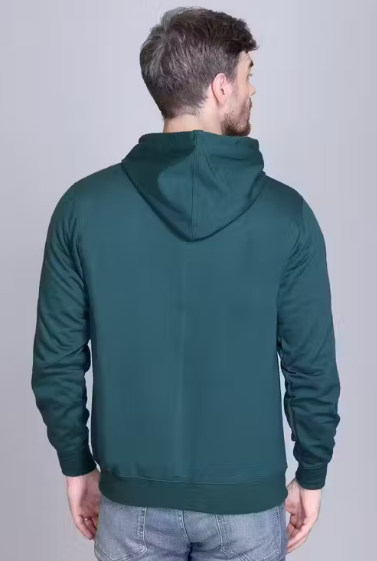 New Stylish Solid Hoody Sweatshirt | Men's trendy full sleeve Spun Polyester sweatshirt | Men Jacket | Casual | Party Wear | Regular Fit | Zipper