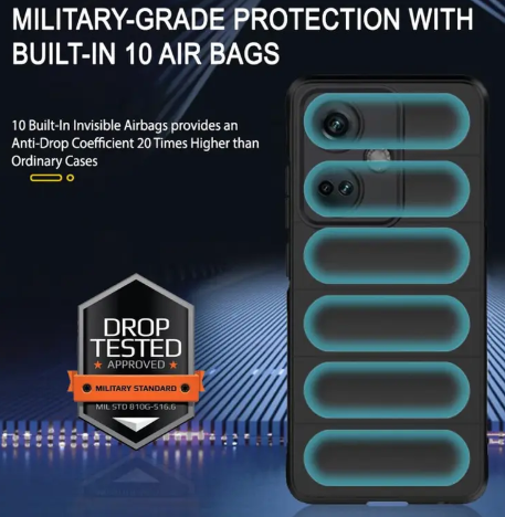 Cover Alive Back Cover for OnePlus Nord CE3 5G  (Black, Camera Bump Protector, Pack of: 1)