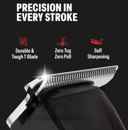 Bombay Shaving Company PRO Beard Trimmer For Men, 90 Min Running timer with C-Type Charging Cable