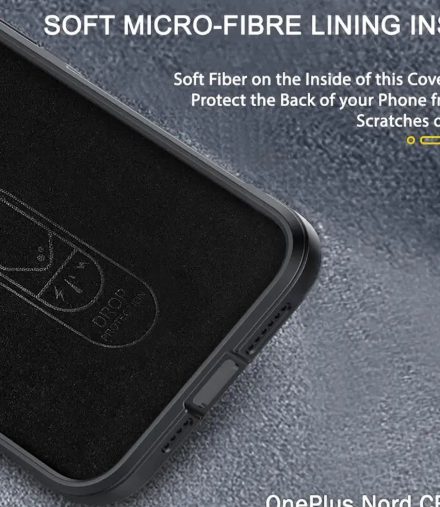 Cover Alive Back Cover for OnePlus Nord CE3 5G  (Black, Camera Bump Protector, Pack of: 1)