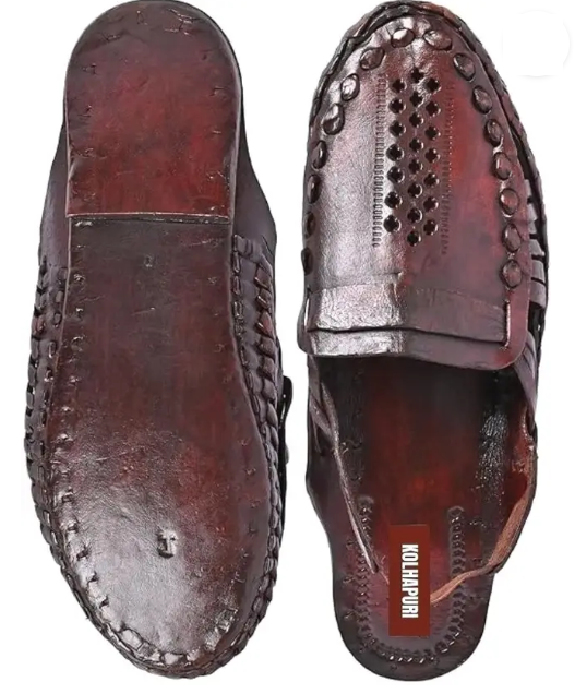 Front Cover Kolhapuri new Design Slipper