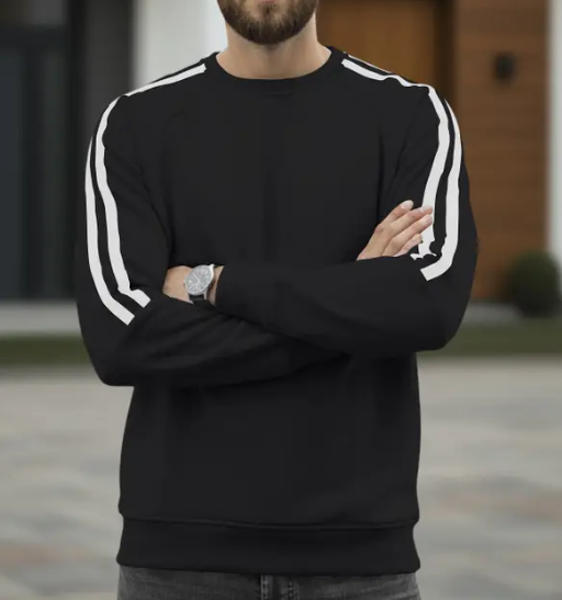 Full Sleeve Solid Sweatshirt for Men