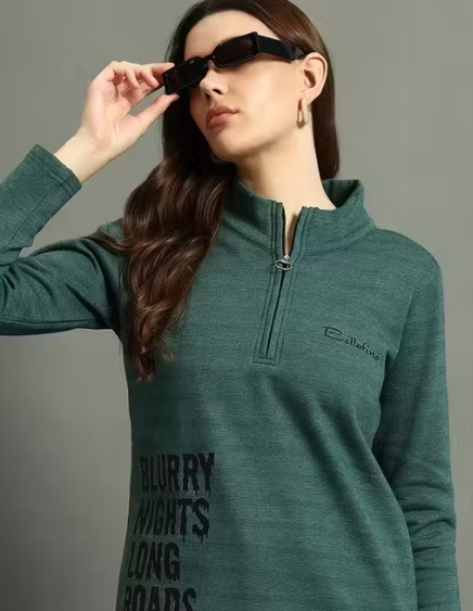 BELLAFINO Women Sweatshirt