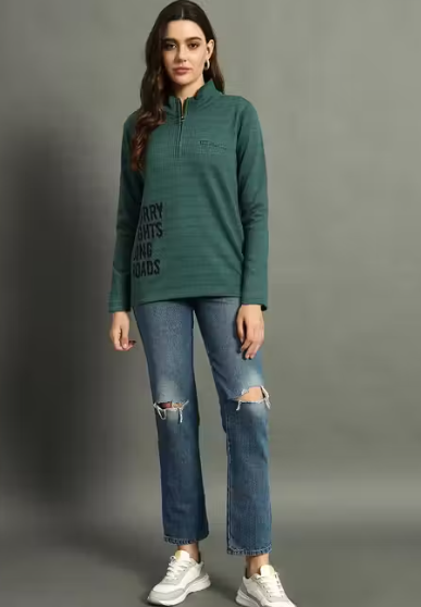 BELLAFINO Women Sweatshirt