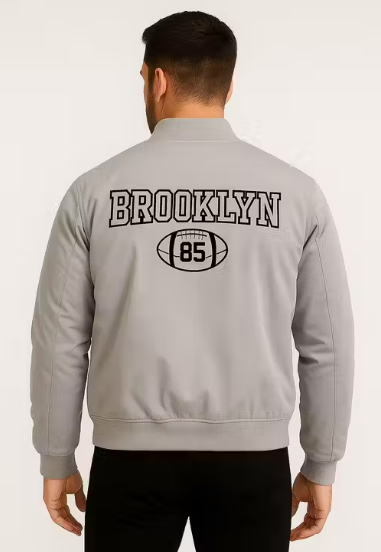 MEN SOLID CASUAL JACKET