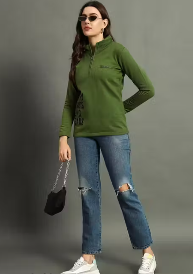 BELLAFINO Women Sweatshirt