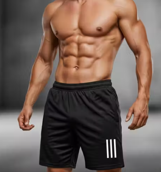 Striped Performance Sports Shorts for Men Combo (Pack of 3)
