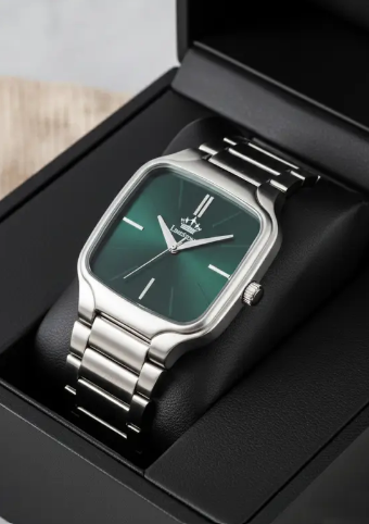 NEW DESIGNER SQUARE DIAL QUARTZ Analog Watch - For Men