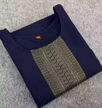 Golden Less Trending Kurti For Women