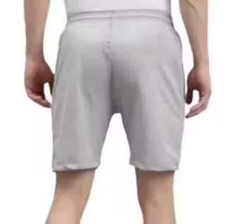 Black light grey sportswear shorts combo (Pack of 2)