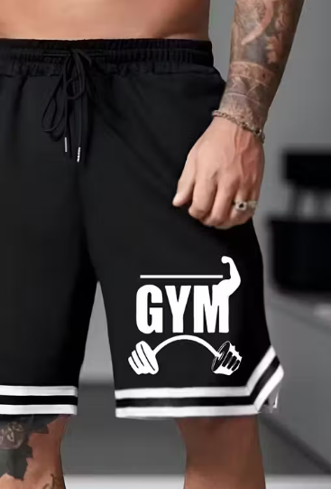 Gym Shots for Men Black Comfortable, Fit and Trendy Look
