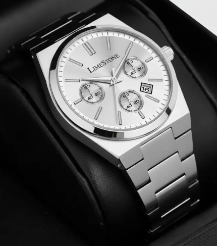 Date Display Classic PRX Chronograph Quartz Analog Watch - For Men