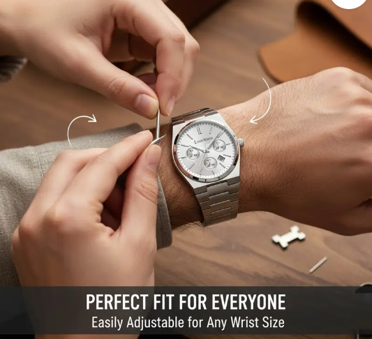 Date Display Classic PRX Chronograph Quartz Analog Watch - For Men