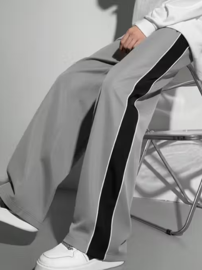 Straight Fit Track Pants, Loose Fit Track Pant, Gym's Trouser