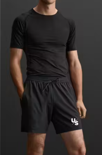 Black Trendy Cargo shots for men